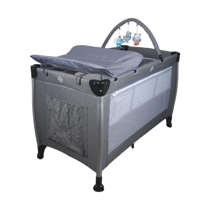 Estilo Melee Grijs Reisbed